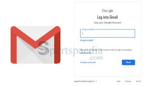 Log into Gmail