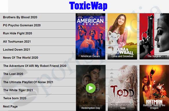 toxicwap series movie